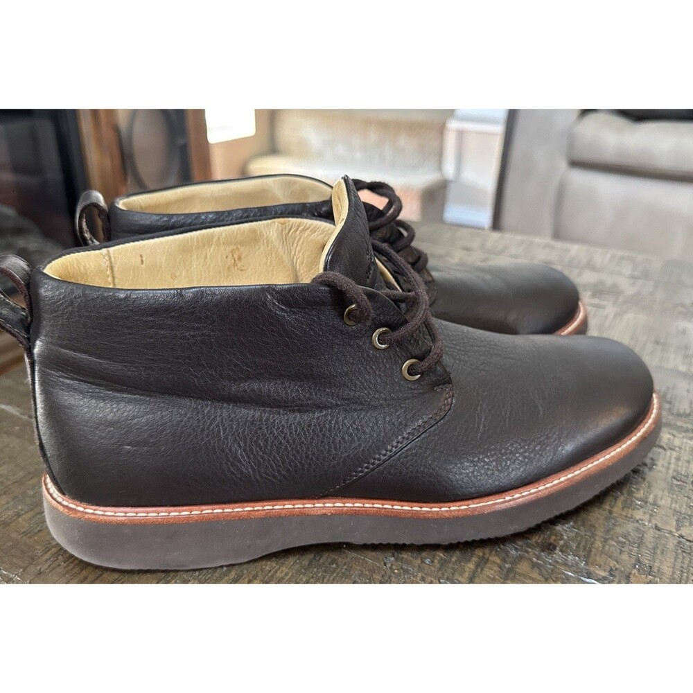 Samuel Hubbard Re-Boot Chukka Boots Mens 11 M  Brown Leather Comfort Vibram